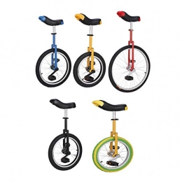 YYLL Einräder YYLL Erwachsene, for Fahrräder Einrad Höhenverstellbare Mountainbikes, 20 Zoll Einrad mit schwarzen Reifen for Outdoor Sport Fitness (Color : Red, Size : 20Inch)