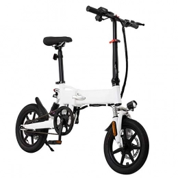 Fbewan Fahrräder 14" Folding City Electric Fahrrad Ebike elektrisches Fahrrad mit 250W Brushless Motor und 36V 7.8Ah Lithium-Batterie DREI Modi (bis zu 25 Km / H)