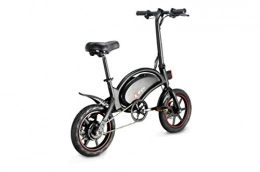 XGODY Fahrräder 14 Zoll Elektrofahrrad Pedelec klappbares E-Bike 36V 10Ah Akku, 250 W Motor E faltbares Citybike für Erwachsene(Schwarz)