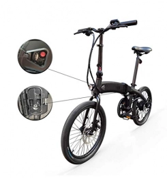20 Zoll E-Bike Elektrofahrrad Klappbar 250w 32 Km/h Mountainbike Höchstgeschwindigkeit,45 Km Langstreckenfahrt 7.8Ah Batterie Elektrofahrrad Klappbarerwachsene Geeignet (Schwarz)