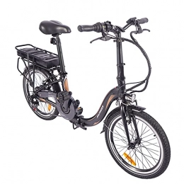 HUOJIANTOU Fahrräder 20 Zoll E Bike Faltrad Damen Herren E-Citybike Wayfarer E-Bike Quick-Fold-System Shimano 7 Gang-Schaltung EU-konform Klapprad Electric Bike 25 km / h bis zu 150 km