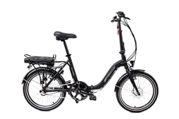 Allegro Fahrräder 20 Zoll Elektro Faltrad E Bike Klapprad Pedelec Shimano Nexus 3 Gang Rücktritt schwarz