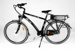 Ego Fahrräder 250W Elektrofahrrad E-Bike | Elektrobike | Citybike |City Line M2 28 Zoll 36V Elektroantrieb Schwarz