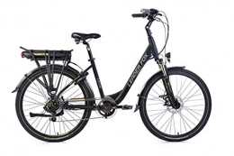 Unbekannt Fahrräder 26 Zoll Alu Leader Fox Lotus E-Bike Elektro Fahrrad City Bike Pedelec RH42 matt schwarz