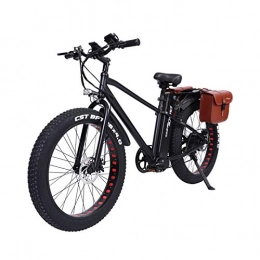 Lamtwheel Elektrofahrräder 26 Zoll Elektrofahrrad Mountainbike 750W 20Ah Strand Cruiser Snow Fahrräder - 45Km / h Tempomat & 60Km Reichweite - All Terrain Bike Für Erwachsene (Mit Sitztasche)