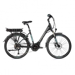 Leaderfox Fahrräder 26 Zoll Leader Fox VIVALO City E-Bike Pedelec Shimano 8 Gang LG 36V 16Ah schwarz grün RH42cm