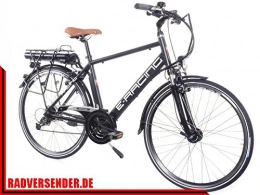 MIFA Fahrräder 28" Alu Elektrorad Trekking Herren Shimano Deore 21 G. schwarz