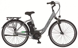 Unbekannt Elektrofahrräder 28 Zoll Elektro Fahrrad Damen City E Bike PROPHETE 36V Pedelec Mittelmotor Silber RH 49cm B-Ware