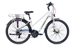 Unbekannt Fahrräder 28 Zoll Leaderfox Elektro Damen Trekking Fahrrad E Bike Pedelec 21 Gang Disc 36V 16, 5Ah weiß lila Rh 42cm