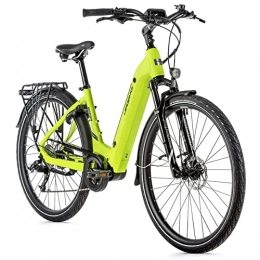 Leaderfox Fahrräder 28 Zoll Leaderfox Saga E-Bike Pedelec 8 Gang 14Ah 504Wh Neon Gelb RH42 cm