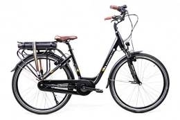 SAXONETTE Fahrräder 28 Zoll Saxonette Deluxe City Elektro Fahrrad E-Bike Pedelec Shimano 7 Gang 36V / 13Ah schwarz