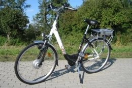  Elektrofahrräder 28" Zoll TXED Alu E-Bike City 4000HT schwarz-wei