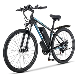 HFRYPShop Elektrofahrräder 29'' Bike Mountain Bike, Electric Bicycle with 48V 13Ah Removable Batteries, Range 60 Miles, 72N.m, Dual Hydraulic Disc E-Bike, 3 Riding Modes, LCD Display, Shimano 21 Speed