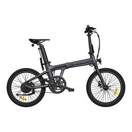 A Dece Oasis Fahrräder ADO 20 Air ebike ultraleichtes Aluminiumgehäuse, Riemenantrieb, Nettogewicht 17.5 kg, ADO Smart APP, drei Geschwindigkeitsmodi machen das Pendeln in der Stadt komfortabler und bequemer, gray