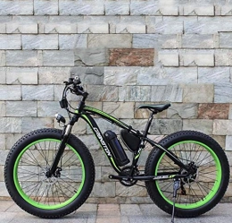 AISHFP Elektrofahrräder AISHFP Adult Elektro Fat Tire Mountainbike, 36V Lithium-Batterie-elektrisches Schnee Fahrrad, Aluminium Rahmen Offroad 26 Zoll E-Bikes, A