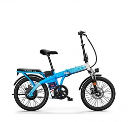 AISHFP Fahrräder AISHFP Erwachsene Mountain elektrisches Fahrrad, 48V Ausziehbare Lithium-Batterie, High-Carbon Steel Faltbare Elektro-Fahrrad 20 Zoll-Rder, E, 150KM