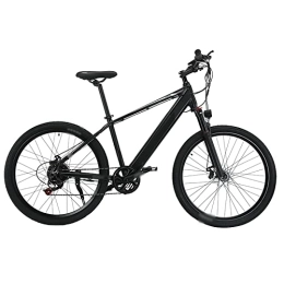 ALFUSA Fahrräder ALFUSA Elektrische Mountainbikes, Mopeds mit Variabler Geschwindigkeit, 26-Zoll-Pendler-Elektrofahrräder, Elektrofahrräder (Black 10A)