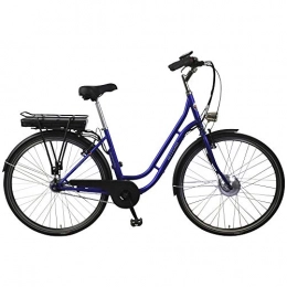 Allegro Fahrräder Allegro Boulevard Plus 03 E-Bike City Damen 45cm 28 Zoll City Elektrofahrrad, Pedelec E-Fahrrad, Blau
