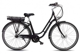 Allegro Fahrräder Allegro Boulevard Plus 03 E-Bike City Damen 45cm 28 Zoll City Elektrofahrrad, Pedelec E-Fahrrad, Schwarz