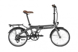 Allegro Fahrräder Allegro E-Clips Alu Unisex, Elektro Klapprad Faltrad, E-Bike, 20 Zoll 32cm, Anthrazit