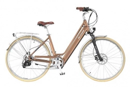 Allegro Elektrofahrräder Allegro Invisible City Comfort E-Bike Pedelec Elektrofahrrad 28" Damen 48cm 160-175 cm Bronze Modell 2019