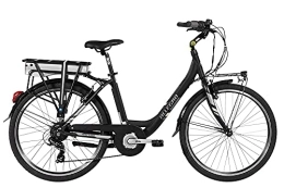 Allegro Fahrräder Allegro Unisex – Erwachsene City R E-Bike, Schwarz, 28 Zoll