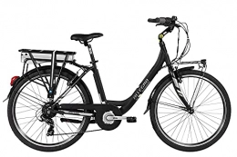 Allegro Fahrräder Allegro Unisex – Erwachsene City R E-Bike, Schwarz, 45 cm