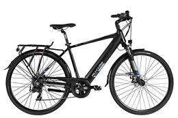 Allegro Fahrräder Allegro Unisex – Erwachsene E-Bike, Schwarz, 56 cm