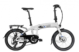 Allegro Elektrofahrräder Allegro Unisex – Erwachsene E-Bike, Weiß, 33 cm