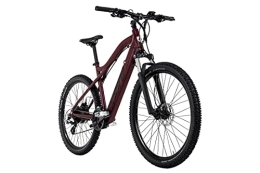 Adore Fahrräder Alu MTB Pedelec 27, 5'' Adore Enforce E-Bike Rot 250 Watt Li-Ion 36V / 14 Ah / 504 Wh 24 Gänge
