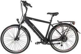 Amprider E Bikes: Pedelec mit integriertem Li-Ion-Akku AR1.ped, 28", schwarz (Elektrobike)