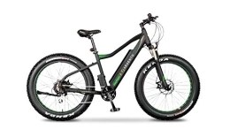Argento Elektrofahrräder Argento Unisex – Erwachsene Elephant+ E-Fahrrad, Schwarz / Grün, Einer Größe