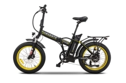 Argento Elektrofahrräder Argento Unisex – Erwachsene Mini Max-S+ E-Fahrrad, Schwarz, Einer Größe