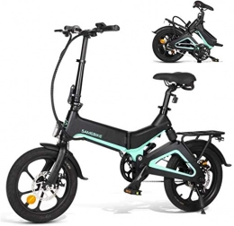 Art Jian Elektrofahrräder Art Jian 16 Zoll Folding Elektro-Fahrrad, 36V 7, 5Ah 250W Mini-Größe Doppel-Schlag-Absorptions-elektrisches Fahrrad Pendeln Ebike Electric Bikes