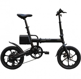 Art Jian Fahrräder Art Jian 16in Folding E-Bike-Aluminiumlegierung Ultralight beweglicher Roller, mit austauschbarer Lithium-Ionen-Akku 36V 8AH Pendler Elektro-Fahrrad