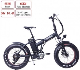 Art Jian Fahrräder Art Jian 20-Zoll-Folding Elektro-Fahrrad, entfernbare Lithium-Batterie LCD-Schirm-36V 10Ah Electric Bikes