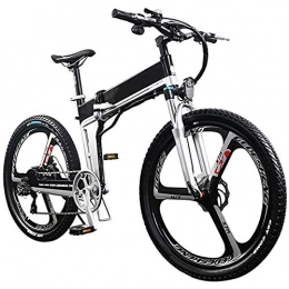Art Jian Fahrräder Art Jian Erwachsene Folding Electric Bike, 26-Zoll-48V Mountainbike 10AH Lithium-Batterie Moped Mehrere Stoßdämpfern Elektro-Fahrrad
