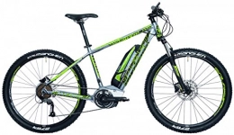 Atala Fahrräder Atala 27, 5 Zoll Elektro Mountainbike 9 Gang Youth Lite, Farbe:Silber, Rahmengröße:41cm