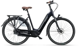 Winora Fahrräder Batavus Finez E-go® Power Auto 500Wh Bosch Elektro Comfort City Bike (28" Wave 48cm, Imperial Blue (Wave))
