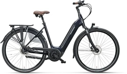Winora Elektrofahrräder Batavus Finez E-go® Power Exclusive 625Wh Bosch Elektro Comfort City Bike (28" Wave 53cm, Imperial Blue (Wave))