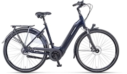 Winora Fahrräder Batavus Finez E-go® Power Exclusive Plus 625Wh Bosch Elektro Comfort City Bike (28" Wave 48cm, Imperial Blue (Wave))