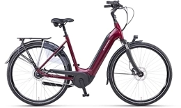 Winora Elektrofahrräder Batavus Finez E-go® Power RT 625Wh Bosch Elektro Comfort City Bike 2022 (28" Wave 48cm, Dark Red (Wave))