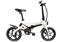 Be Cyclo Fahrräder Be Cyclo E-Bike One Ultraleichtes Elektro Klapprad, nur 17 Kg! Mit Led Display, Handyhalter und Scheibenbremsen