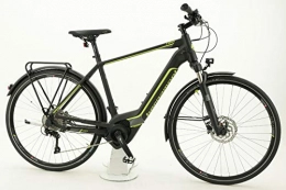 Bergamont Elektrofahrräder Bergamont E-Helix Expert Herren Pedelec Elektro Trekking Fahrrad schwarz / grün / grau 2018: Größe: 52cm (170-178cm)