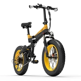 Bezior Elektrofahrräder Bezior XF200 Faltbares Elektrofahrräder e-Bike 20 Zoll e-Bike mit 130 km Akkulaufzeit, voll faltbar 48 V-17, 5 Ah Klein und tragbar