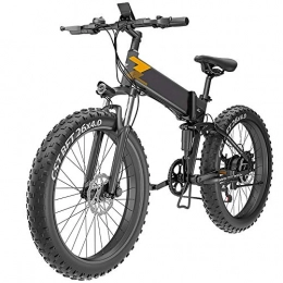 HHHKKK Fahrräder Bike Elektrofahrrad 26 Zoll e-Bike Mountainbike Electric Fahrrad Herren Damen 4.0 Zoll Fetter Reifen 400W Moto 48V Batterie Doppelte Hydraulische Scheibenbremse