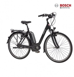 Birota Fahrräder Birota 1000 8-Gang 28 Zoll Damen Pedelec mattschwarz mit Bosch Mittelmotor ohne Rücktrittbremse - RH46