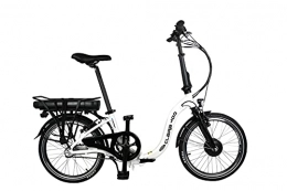 Blaupunkt Elektrofahrräder Blaupunkt Clara 400 SE | Falt-E-Bike, Klapprad, StVZO, 20 Zoll, Tiefeinstieg, Faltrad, Frontmotor, e-Bike, kompakt