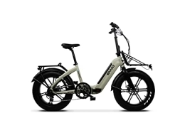 Blaupunkt Elektrofahrräder Blaupunkt Enno Fat Falt-E-Bike - Kieselgrau - matt / Modell 2022