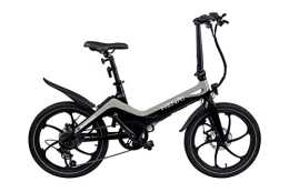 Blaupunkt Elektrofahrräder Blaupunkt Henri - 20 Zoll Design Falt-E-Bike, archatgrau / schwarz